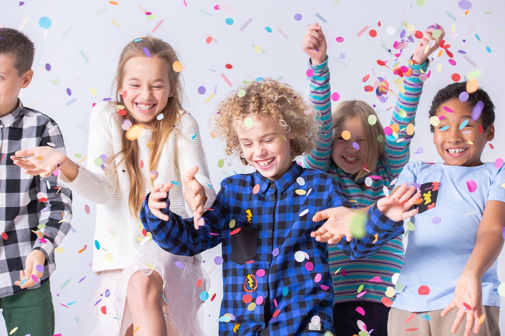 Fête enfant danse